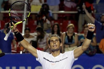 Nadal melaju ke 16 besar di Roma setelah Almagro cedera