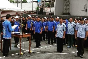 Bupati Barito Utara Lantik Pengurus KONI Kecamatan