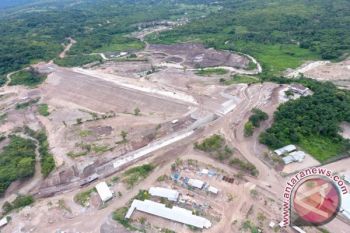 Progres Bendungan Raknamo Mencapai 92,59 Persen 