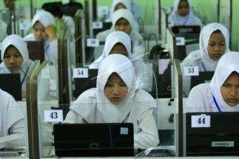 Pelaksanaan UNBK di Bandarlampung Berjalan Lancar 