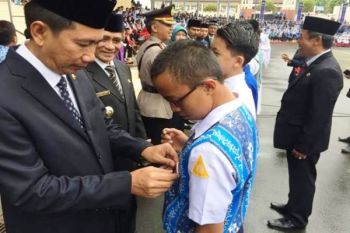 Bupati Barito Utara Canangkan Gerakan Pelajar Anti Narkoba