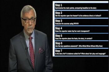 Use critical thinking to combat fake news: American professor