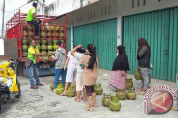 Harga elpiji 3 kg capai Rp35.000