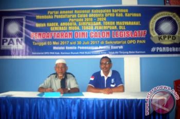 PAN Karimun Buka Pendaftaran Calon Anggota Legislatif