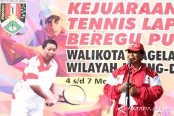 Kejuaraan Tenis "Wali Kota Cup" Diikuti 18 Tim 