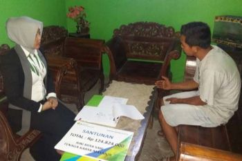 BPJS Ketenagakerjaan Klaten Serahkan Klaim Rp124,8 juta 