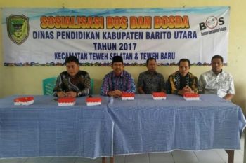 Pemkab Barut Sosialisasi Dana Bos di 9 Kecamatan