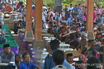 1.000 Warga Lereng Merapi Ikuti Sadranan