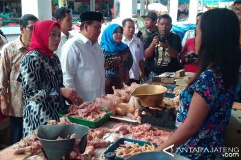 KPPU Sidak Harga Di Pasar Bitingan Kudus