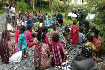 Korem 173/PVB gelar pengobatan massal di Mulia