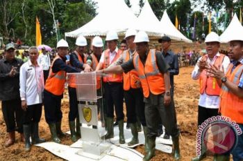 Pemkab Barito Utara Bangun Jembatan Sungai Lahei