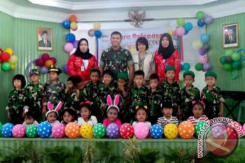 Keren! Kodim Sampit Tanamkan Bela Negara Sejak Dini