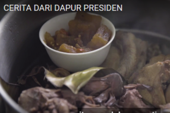 Vlog Presiden Jokowi Ungkap "Cerita Dari Dapur Presiden"