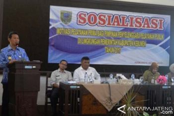 Pemkab Kebumen Selenggarakan Sosialisasi Pelayanan Prima