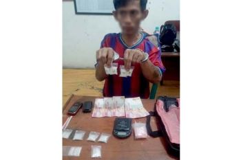 Lagi! Polres Barito Utara Tangkap Pengedar Sabu-sabu