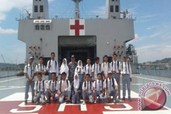 Danlanal Batam Ingin Pelajar Memiliki Wawasan Kemaritiman
