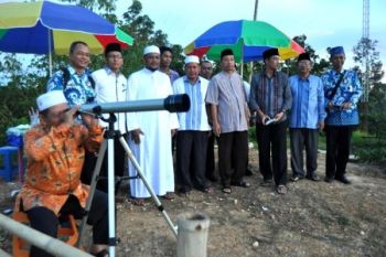 Duh! Hilal tak Terlihat Karena Tertutup Awan di Muara Teweh