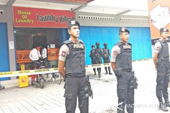 Densus Tangkap Terduga Teroris di Sukoharjo