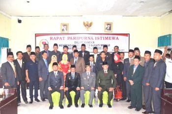   DPRD Mesuji gelar paripurna sambut Bupati-Wakil Bupati