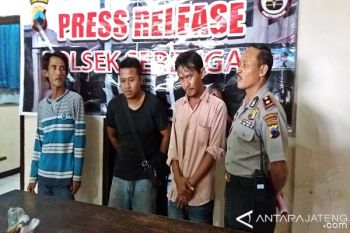 Pesta Minuman, Tiga Sopir Angkutan Diamankan