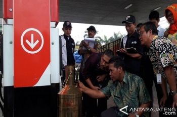 14 SPBU di Pekalongan ditera ulang