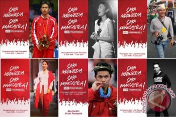 Peringati Hari Lahir Pancasila, netizen unggah foto "Saya Pancasila!"