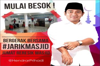 Wali Kota Semarang Inisiasi Gerakan Bersih Masjid