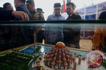 Gubernur Pancangkan Tiang Masjid Kubah 99 CPI
