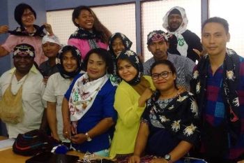 Wagub Papua sosialisasikan "Syal for Noken" 