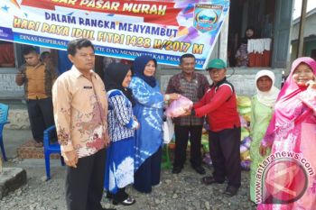 Bantu Warga Miskin, Pemkab Pasaman Barat Gelar Pasar Murah 