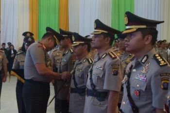 Tiga Pejabat Utama Polda Kalteng Bergeser