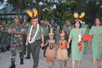Pangdam George Supit kunjungan kerja perdana ke Timika