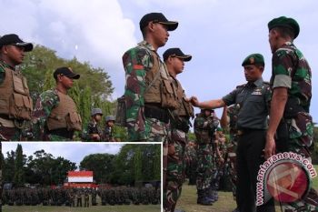 Danrem Lepas Ratusan Prajurit Jalani Pendidikan Raider 