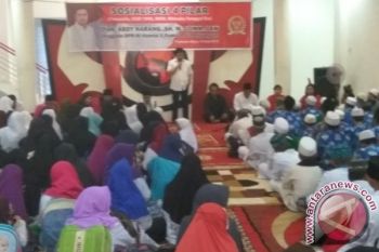 Anggota DPR Asal Kalteng ini Manfaatkan Buka Puasa Sosialisasikan 4 Pilar 