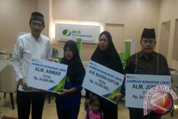 BPJS Ketenagakerjaan Bandarlampung Serahkan Santunan JKM 