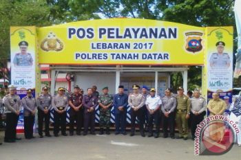 209 Personel Polres Tanah Datar Amankan Ramadniya 2017