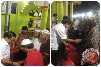 Safari Ramadhan, Pemkab Minahasa Bagi-bagi Sedekah dan Sembako