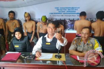 Tujuh Pemuda dan Satu Perempuan Terjaring Operasi Ramadniya Polda Kalteng