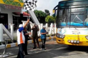 Dua Bus Mudik Gratis Pelindo Dumai Resmi Berangkat