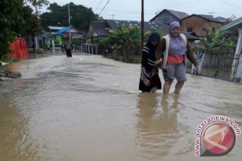 Banjir di Muara Teweh Mulai Surut
