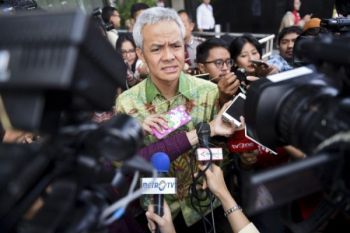 Ganjar Pranowo ditanya soal proses anggaran KTP-e