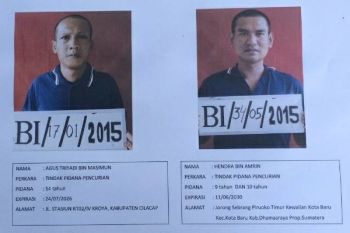Dua Napi Kabur dari Lapas Besi Nusakambangan