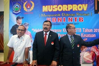 Olahragawan di NTB Memilih Ketua KONI 