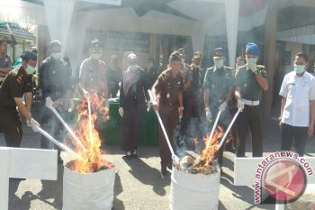 Belum genap sebulan, Polres Bukittinggi telah ungkap 12 kasus narkoba