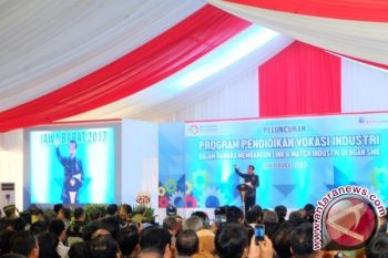 Presiden Jokowi hadiri peluncuran program vokasi industri