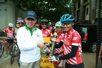 Air-Tanah Pugung Raharjo Bahan Pembuatan Monumen Haornas 
