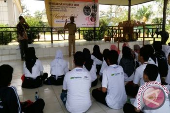 Peserta SMN Apresiasi Taman Budaya Sultra 