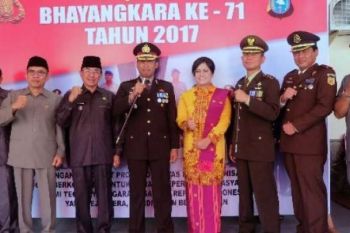 Ini Harapan Bupati Inhil Dalam HUT Bhayangkara Ke-71