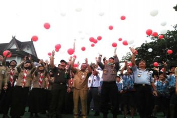 Pemkab Barut Gelar Ikrar Kebangsaan Untuk Merah Putih