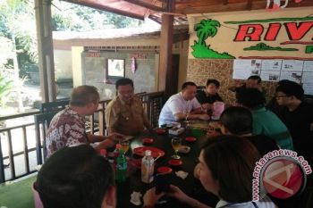 Wawali Kota Bitung Mantiri Terima Investor Cina